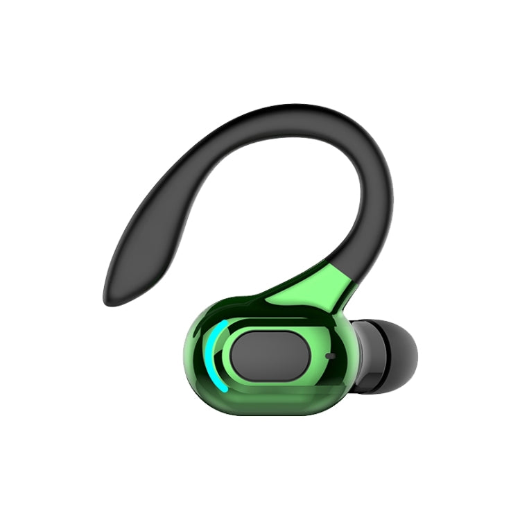 Écouteurs stéréo sans fil Bluetooth 5.1 F8 pour le sport : un écouteur (noir), un écouteur (blanc), un écouteur (noir et rouge), un écouteur (noir et bleu), un écouteur (noir et vert)